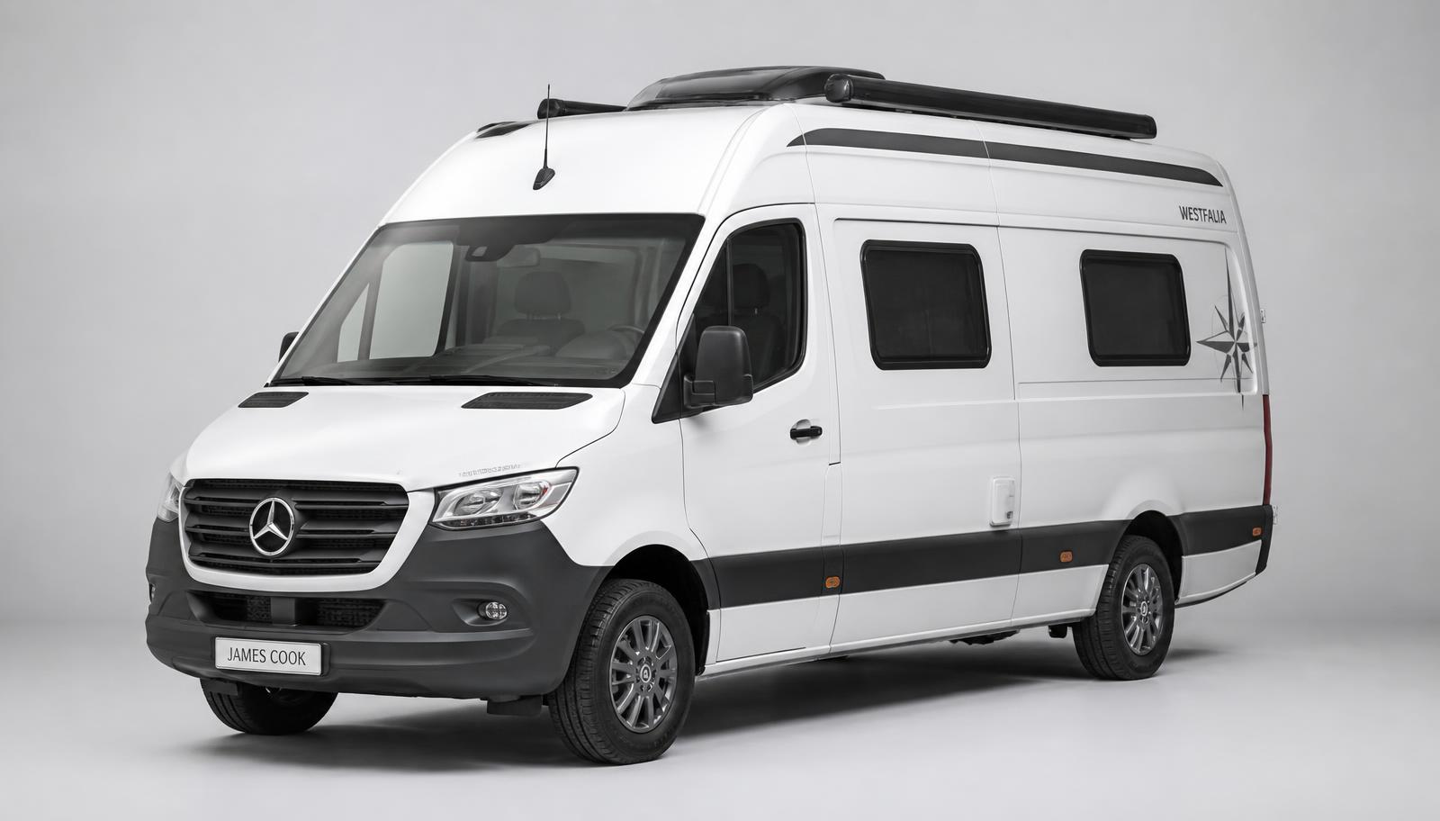 Brand-new Mercedes-Benz James Cook 600D — Front three-quarter